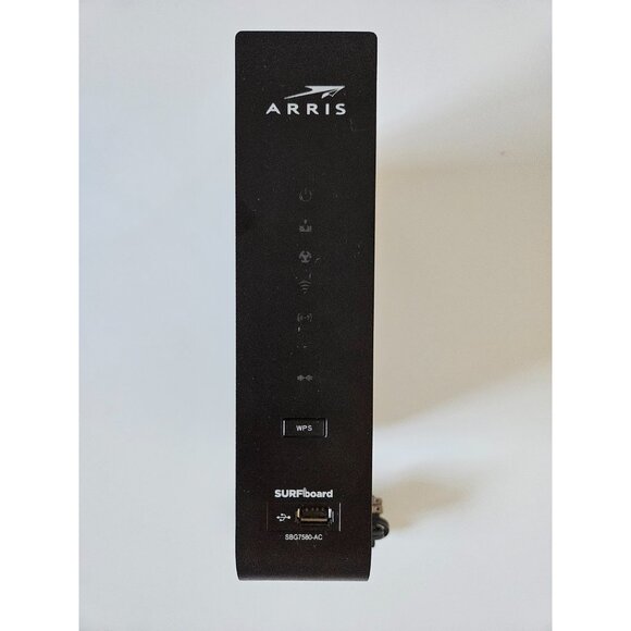 ARRIS SURFboard SBG7580AC 32x8 DOCSIS 3.0 Cable Modem / AC1750 Wi-Fi Router - Picture 1 of 7
